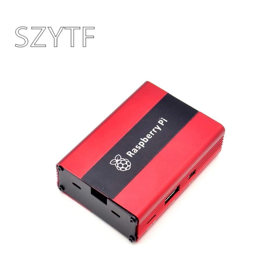 Raspberry Pi 3 b + металлический чехол из алюминиевого сплава Совместимость Rpi3/Rpi2 корпус