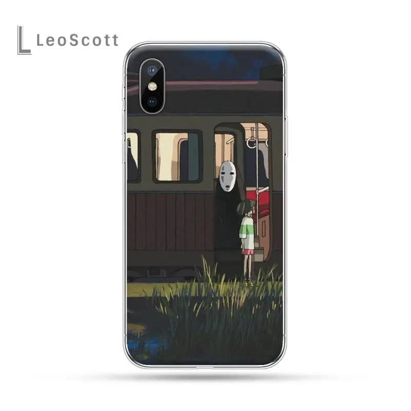 

Japan anime Spirited Away Phone Case For iphone 12 5 5s 5c se 6 6s 7 8 plus x xs xr 11 pro max
