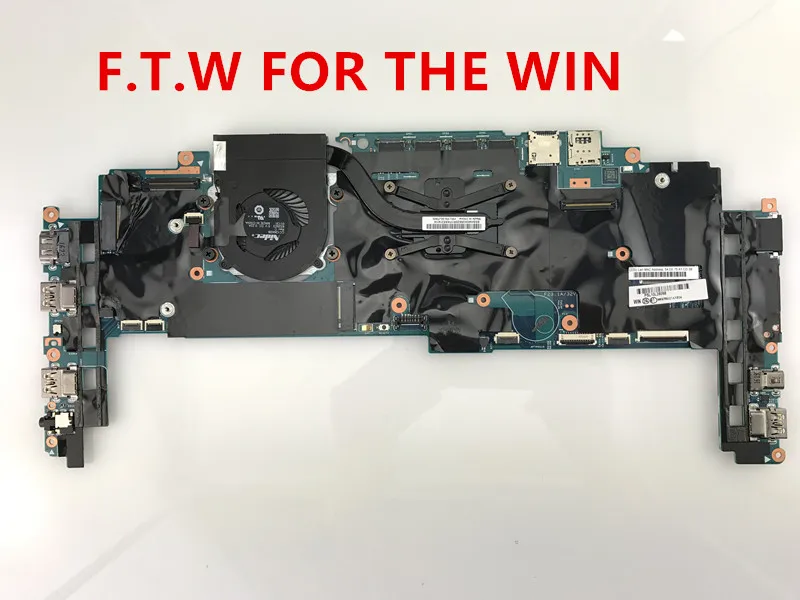 Billig 01AX813 FÜR Lenovo ThinkPad X1 CARBON 4th 4Gen Typ 20FB, 20FC Laptop Motherboard Mainboard I7-6600 CPU 16GB FRU 14282-2M 100%