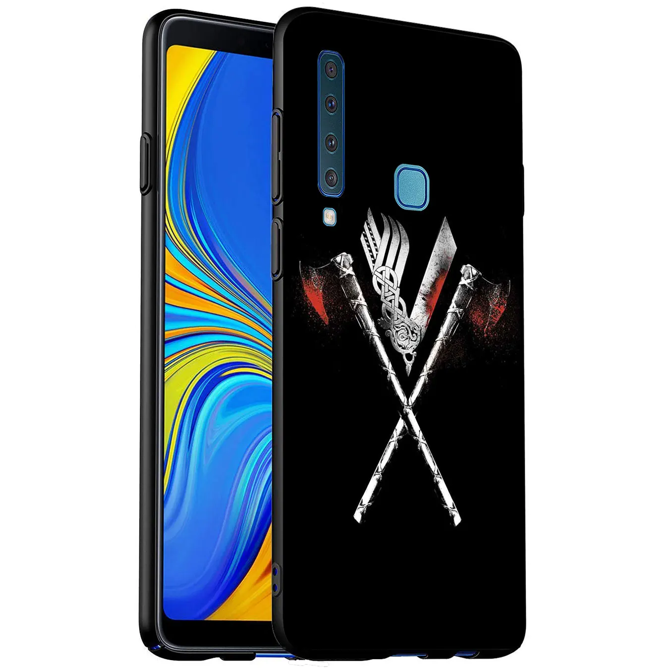 Мягкий силиконовый чехол Vikings для Samsung Galaxy A51 A71 A81 A91 A41 A21 A11 A01 A2 Core J8 J7 J4 J6 Plus Prime 2018 |