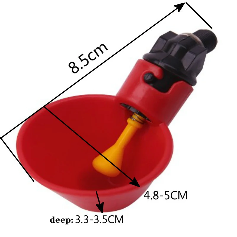 Автоматическая поилка для птицы устройство кормления домашней 10