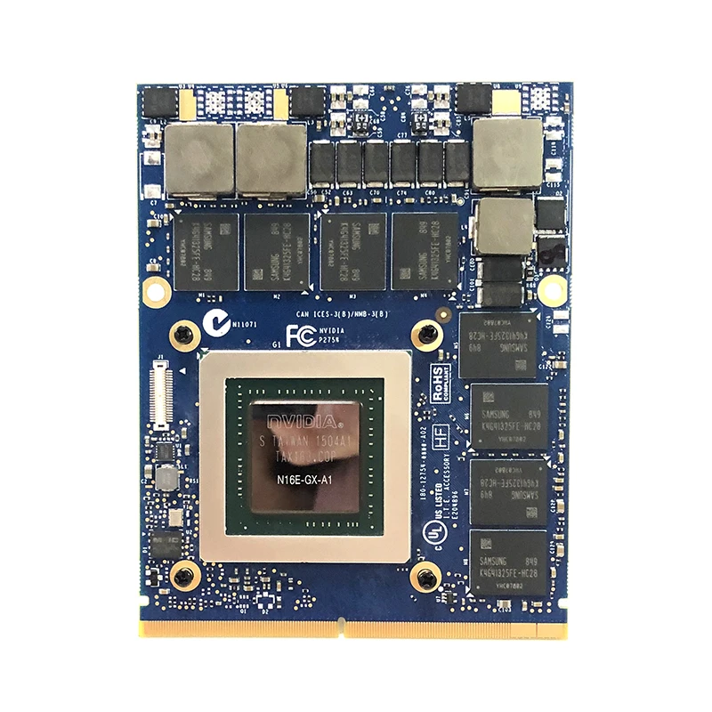 Оригинальная графическая карта GTX980M GTX 980M 8 ГБ GDDR5 MXM Кронштейн Видео SLI для