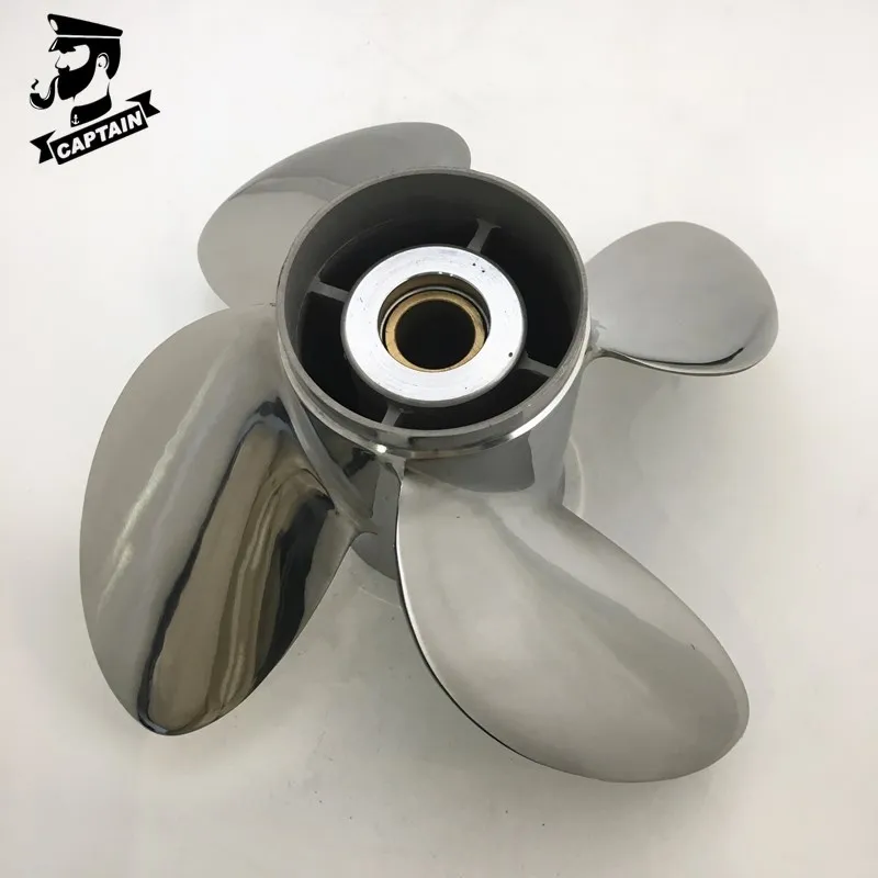 Подвесной Двигатель Captain Propeller 13x19 4 лезвия Yamaha F75 80HP 85HP 90HP F90 F100 из нержавеющей