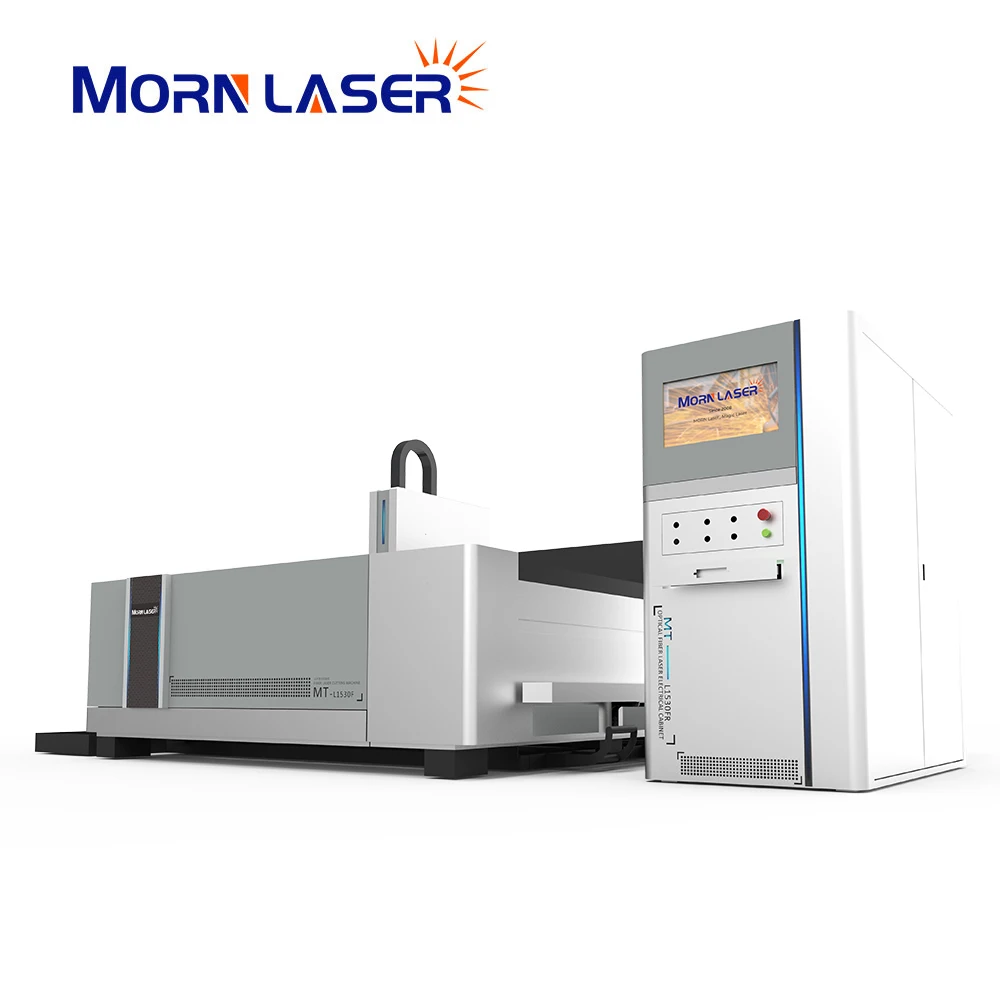 

1kw ss/cs/ms/aluminum/copper metal fiber laser cutting machine with Raycus laser source & Raytools cut head
