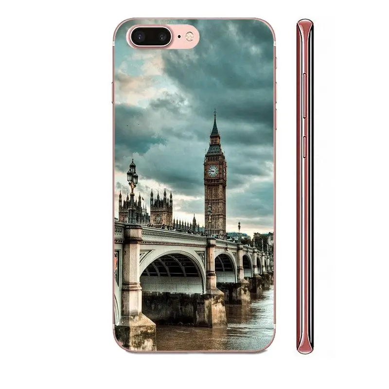 Красивое здание Биг Бен в Лондоне для HTC Desire 530 626 628 630 816 820 830 One A9 M7 M8 M9 M10 E9 U11 U12 Life Plus