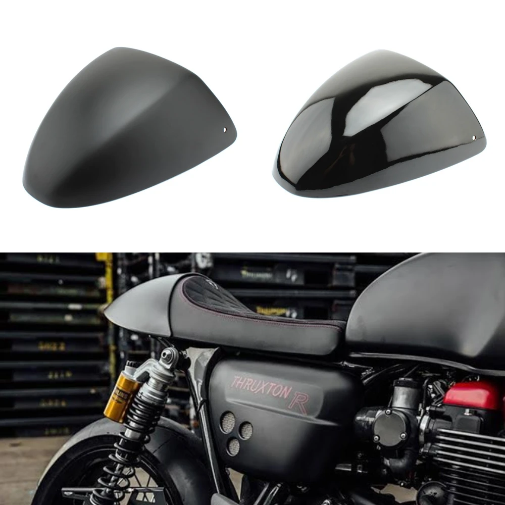 Заднее сиденье для Кафе Racer черного цвета из АБС пластика в стиле ретро