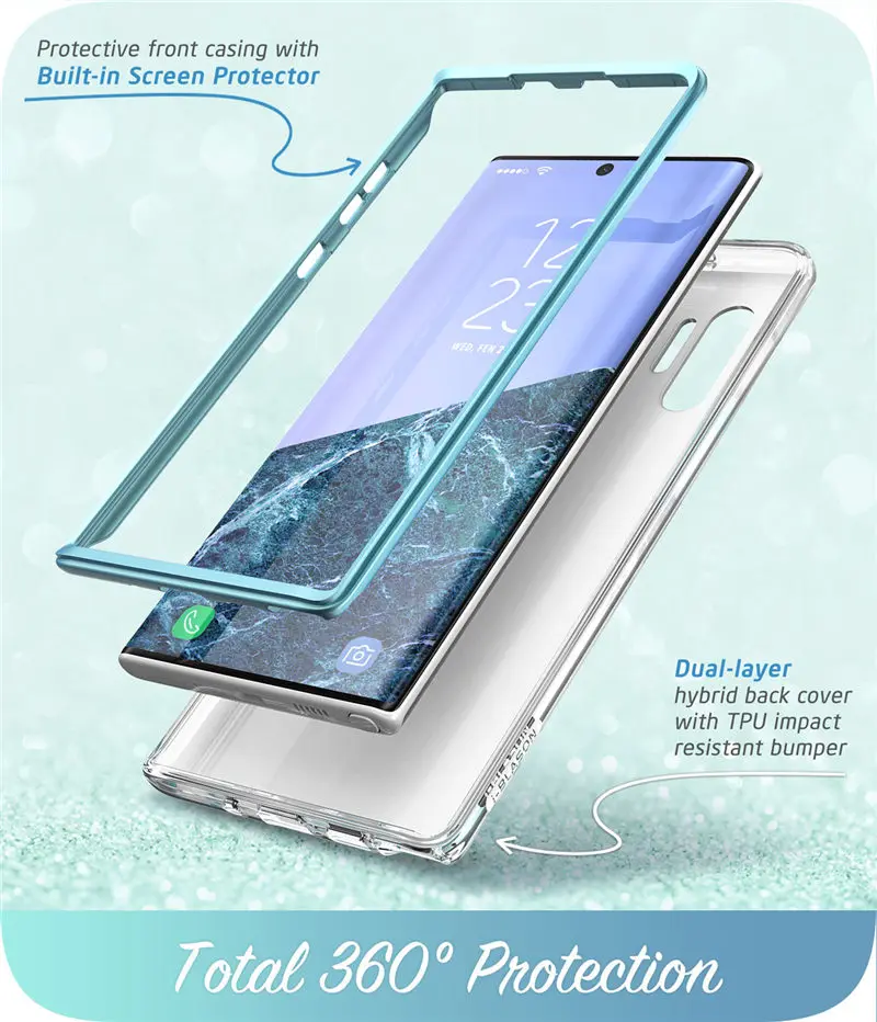 Чехол для samsung Galaxy Note 10 Plus() i-Blason Cosmo Full-блеск для тела Чехол под мрамор чехол без встроенной защитной пленки для экрана