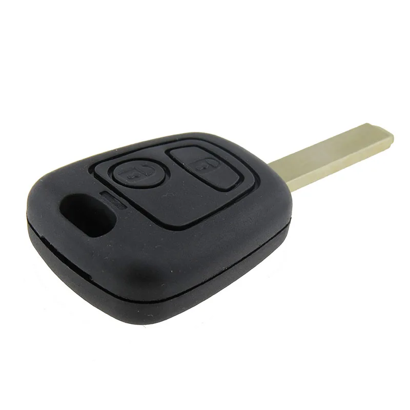 Для Peugeot 307 107 207 407 для Citroen C1 C2 C3 C4 XSARA Picasso 2 кнопки дистанционного ключа автомобиля