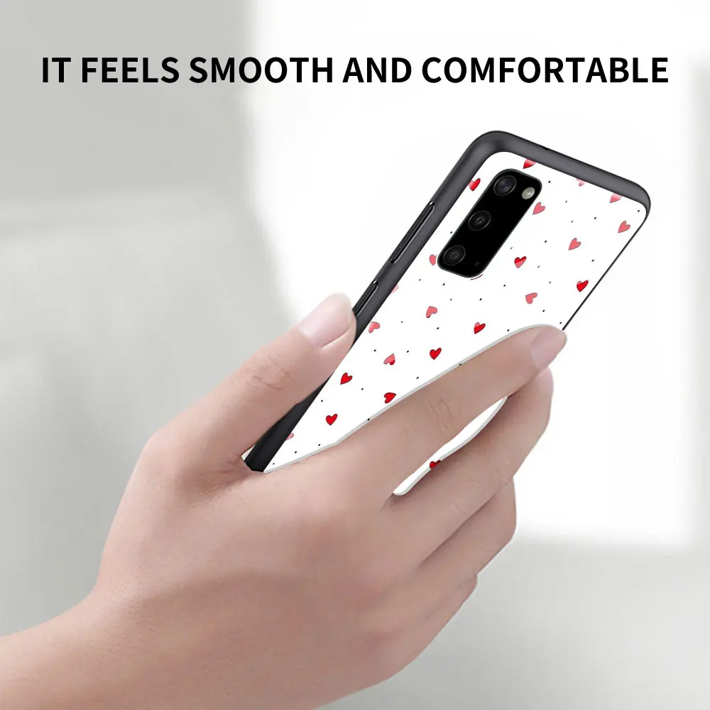 

Animal Cute Love Heart Glass Case For Samsung Galaxy S20 FE S21 S10 S9 S8 Plus Note 20 Ultra 10 Lite 9 Tempered Phone Capas