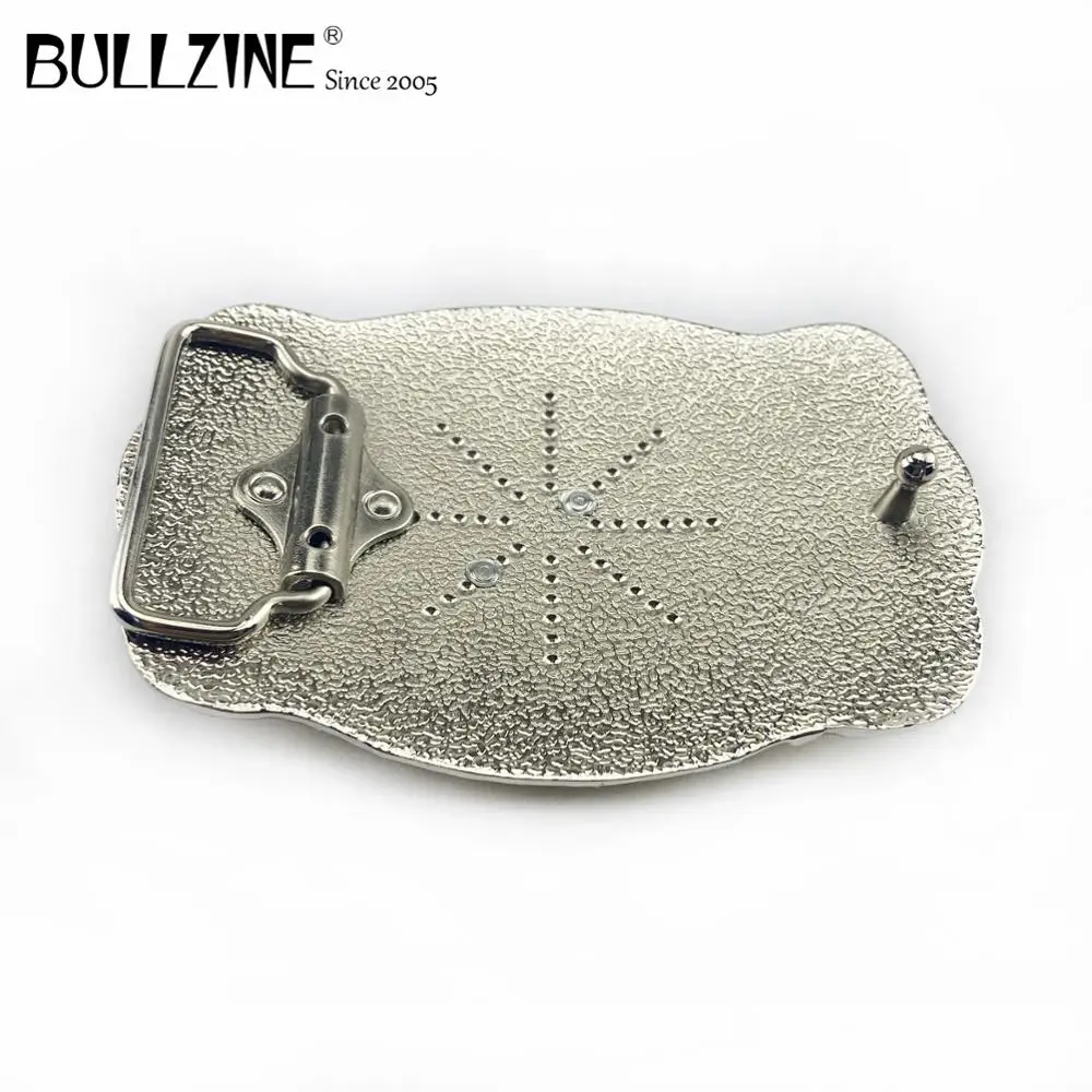 Bullzine цинковый сплав 26 букв пряжка на ремешке FP-03732-T двойной цвет класса Люкс