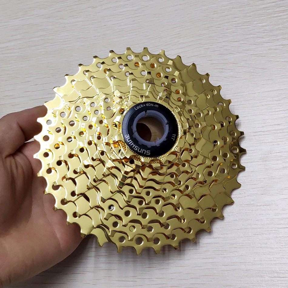 RACEWORK mtb кассета MTB велосипед 10s 11s 12s скорость 46t 50t 52t freewheel Золотая горный