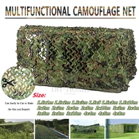 dh2x2m 4x5m hunting military camouflage nets woodland army training camo netting car covers tent shade camping sun shelter