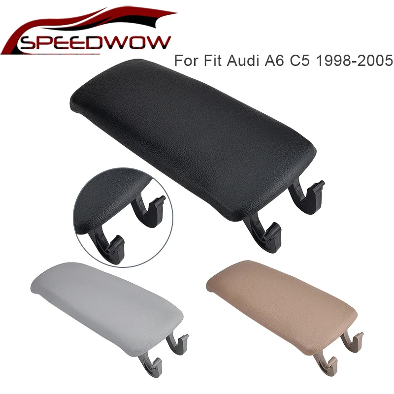 Крышка автомобильного подлокотника SPEEDWOW центральной консоли для Audi A6 C5 1998 2005