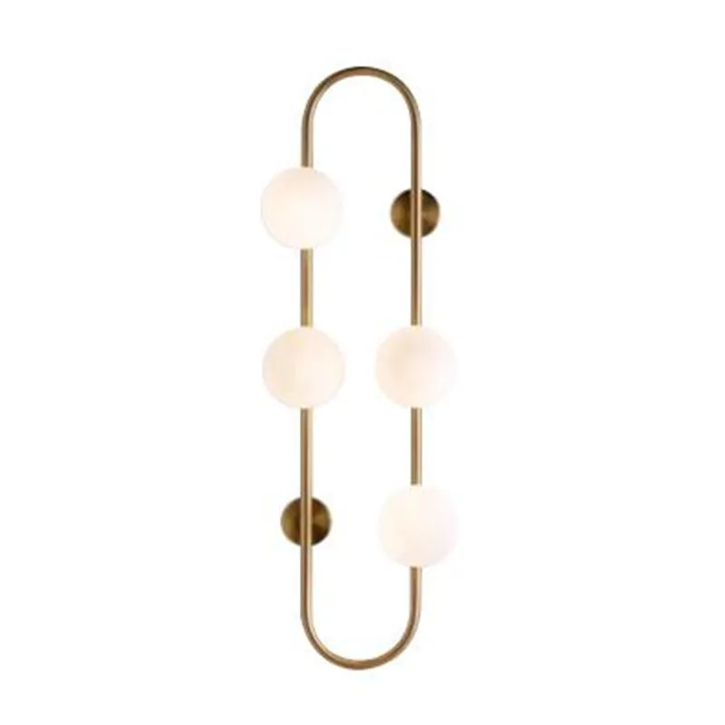 Скандинавский креативный фон для гостиной настенный стеклянный шар Современная