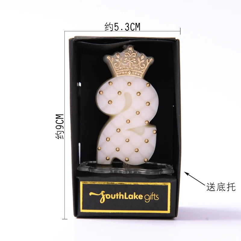 Просвет номер 0 9 с героем мультика Минни свечи для детей подарок на день рождения