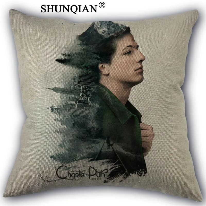 Наволочка из хлопка и льна 45x45 см | Дом сад