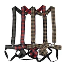 Боди костюм бандаж, мужское нагрудное белье, нижнее белье с уплотнительным кольцом, ремни на шее, ночная Клубная одежда