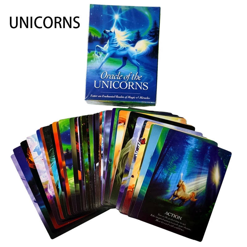 Новые карты для чтения Fate lenormand Oracle карты для загадочных фортун карты Для Таро для гадания Fate unicorn карты для oracle FT014
