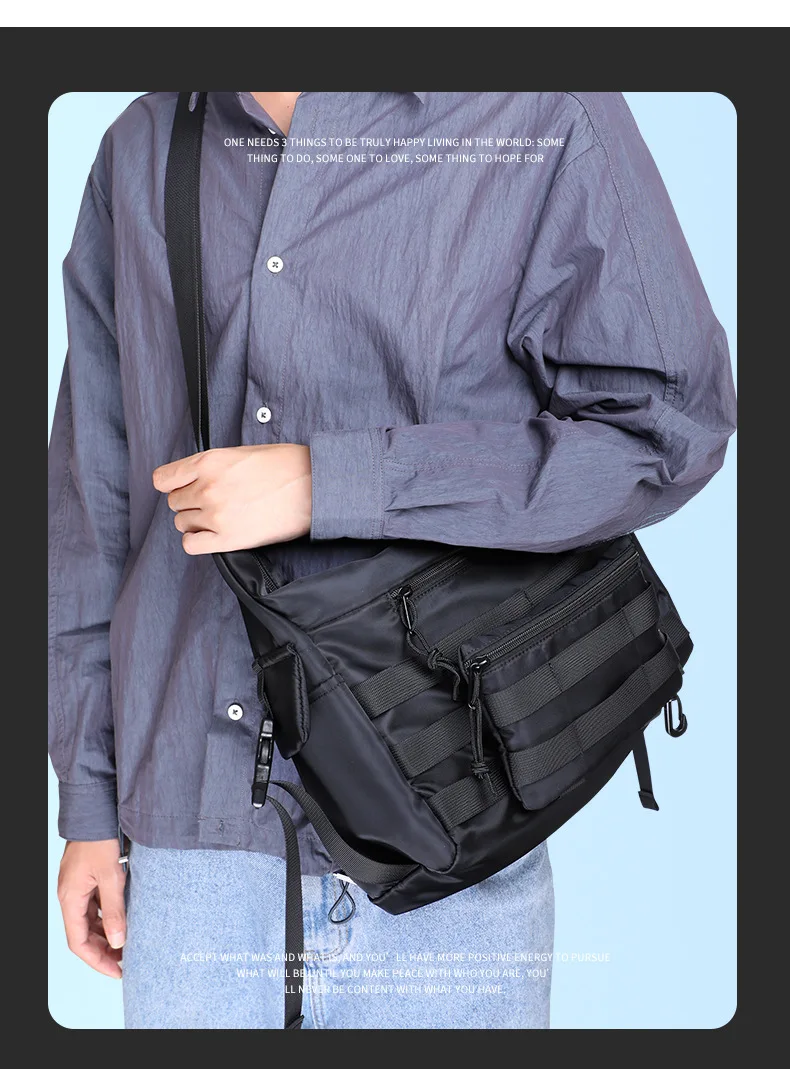 Японская Модная брендовая сумка-мессенджер Ins на одно плечо уличная трендовая