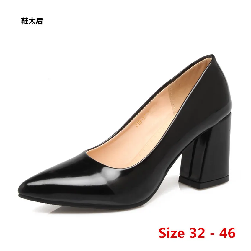 

Женские туфли-лодочки на высоком каблуке, размеры 32 - 46