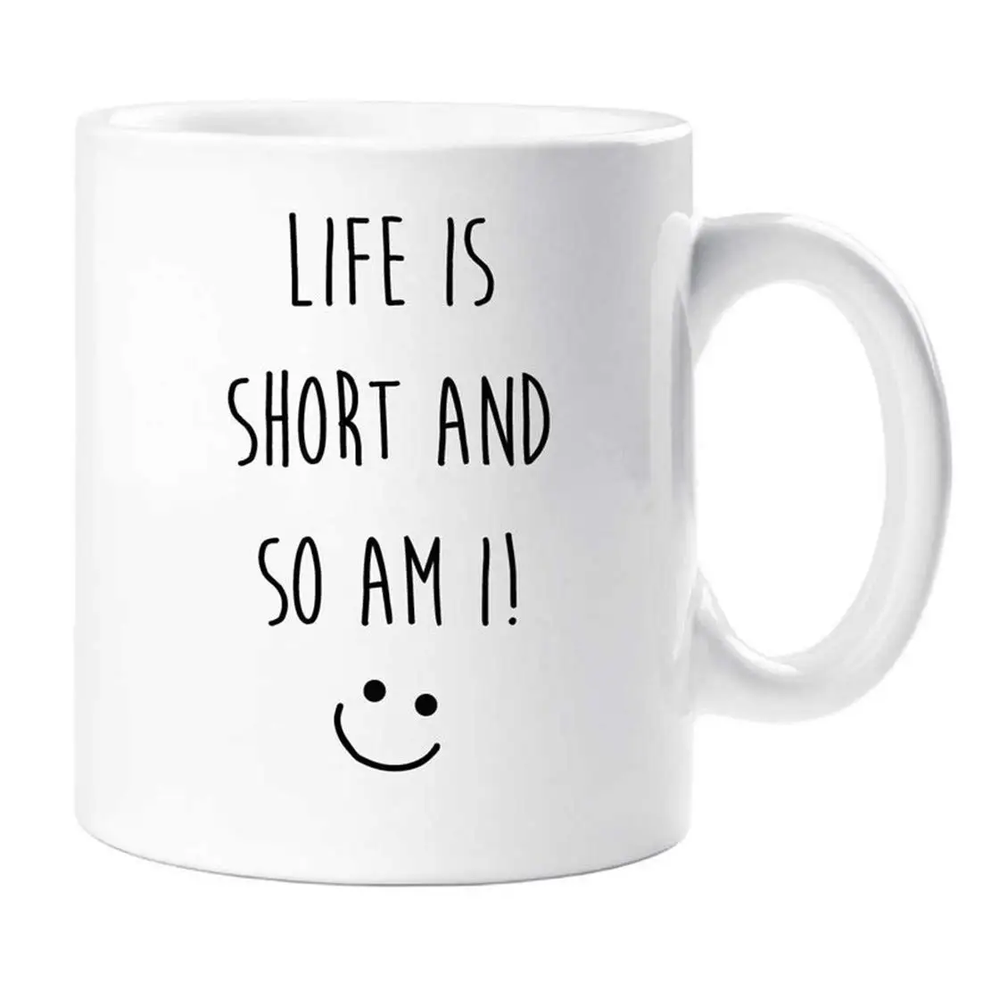 Забавная кофейная кружка с цитатами жизнь короткая и так себе лучшие