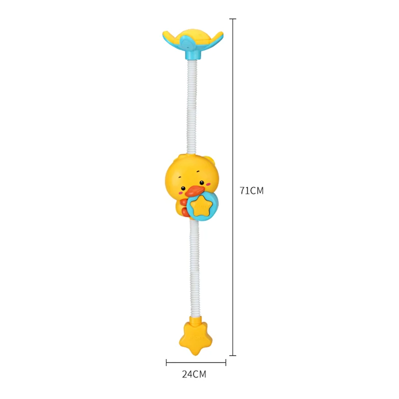 

Baby Water Game Cute Duck Model Faucet Shower Plastic Bath Toys Electric Water Spray Swimming Bathroom Baby Bath Toys Kids Gifts