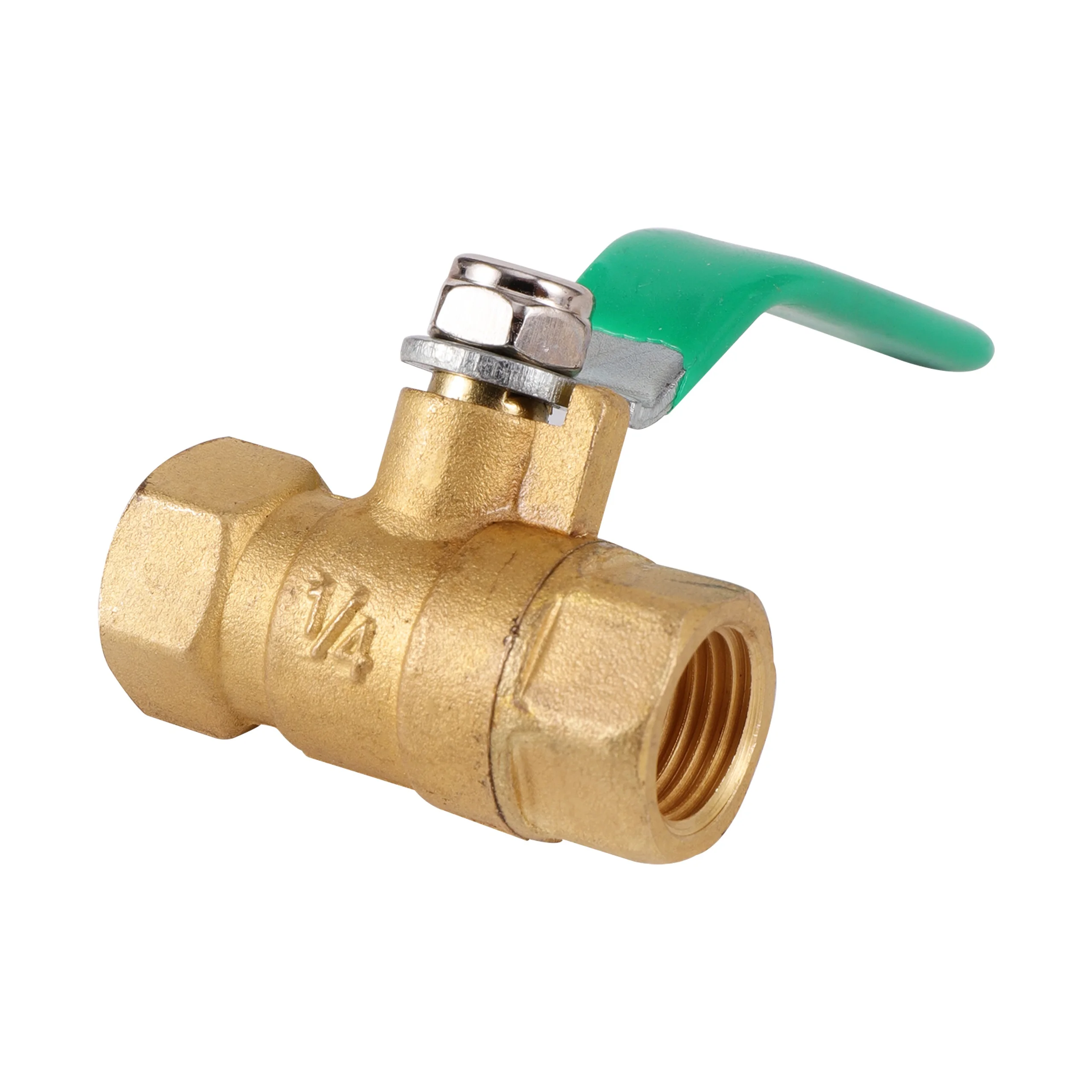 3/8 Inch Slip-lock Connector Valve Brass Full Port Ball with Handle Valves Water Oil Shutoff Pipe Fittings | Обустройство дома