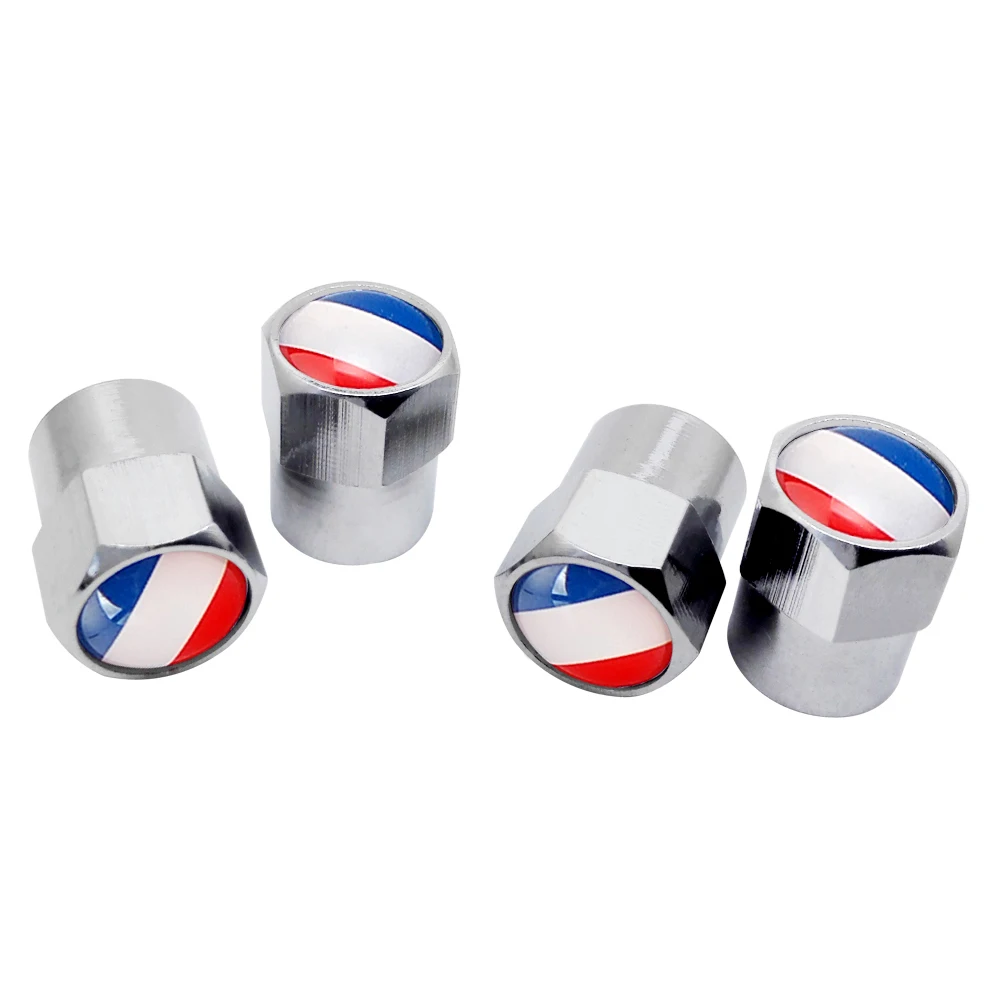 Французский флаг для Renault Peugeot 207 Citroen Ds4 Range Rover Evoque Dacia Ferrari колпачки на колесные