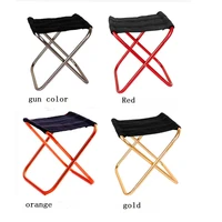 folding fishing chair lightweight picnic camping chair aluminum alloy outdoor folding stool fishing chair beach chair portable