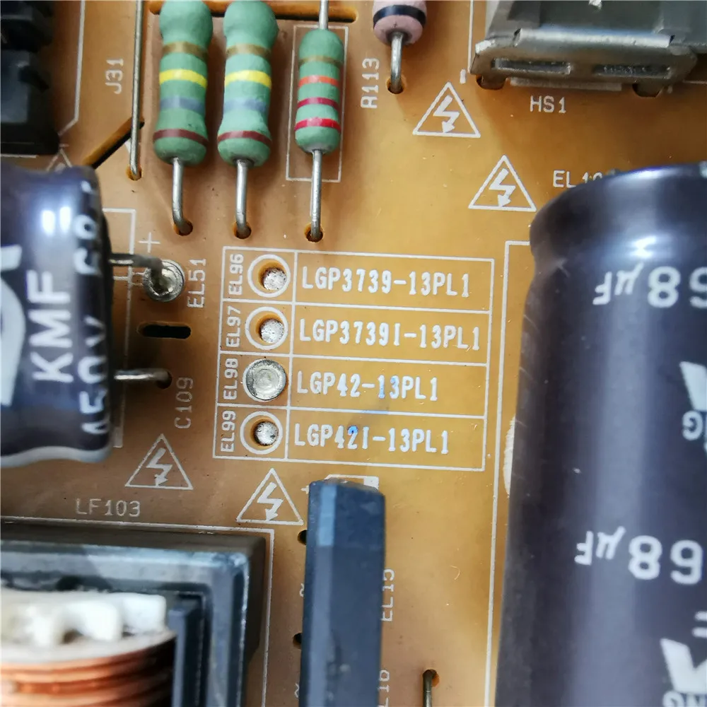 Питание доска EAX64905301 (2 1) LGP42-13PL1 подходит для LG 42LN5100-CC 42LN578V-ZE 42LN5300-UB 42LA6136-ZB ТВ -