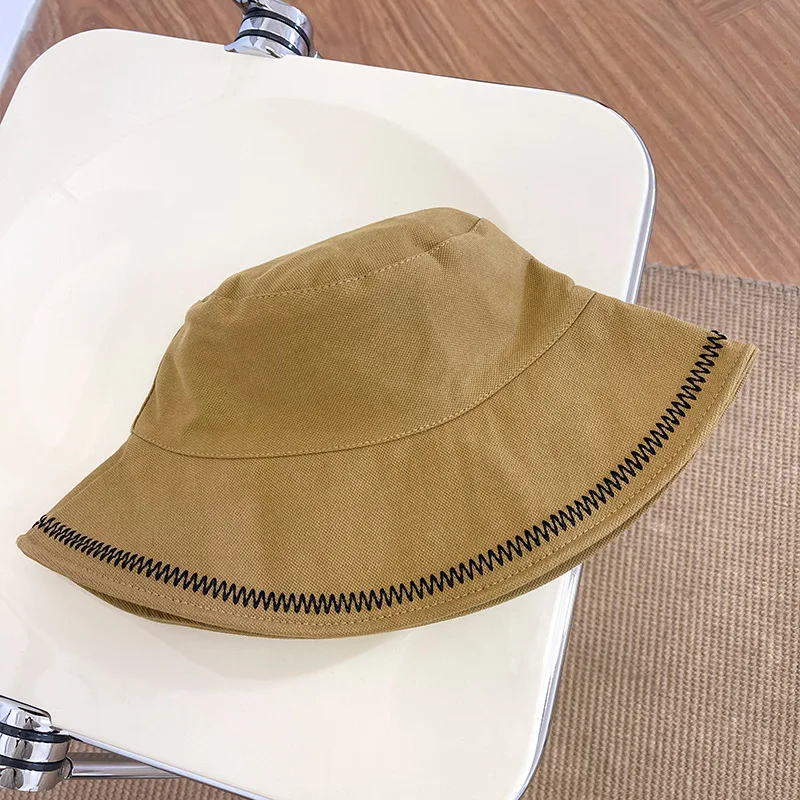 

COKK Bucket Hat Women Summer Spring Sunscreen Fisherman Cap Double Sided Sun Protection Korean Fashion Casual Cotton Gorras New