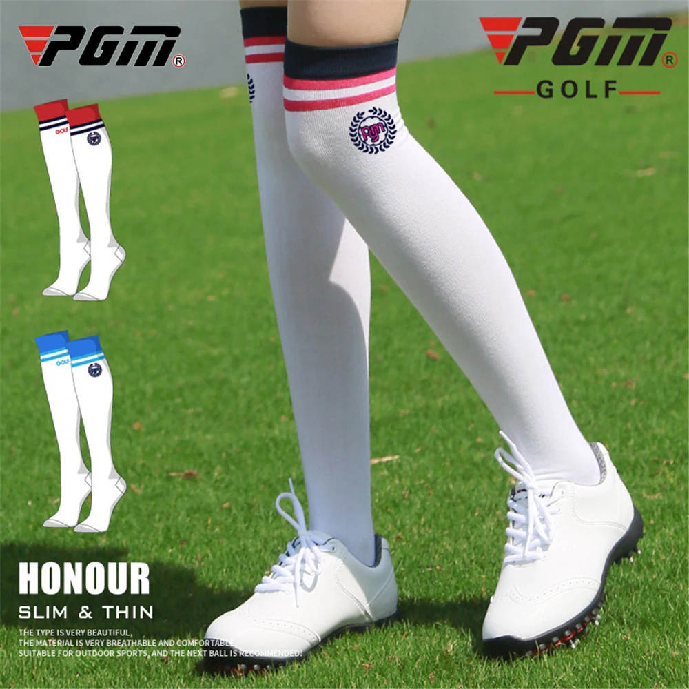 PGM гольфы женские чулки спортивные носки нейлон потные дышащие летние дикие для