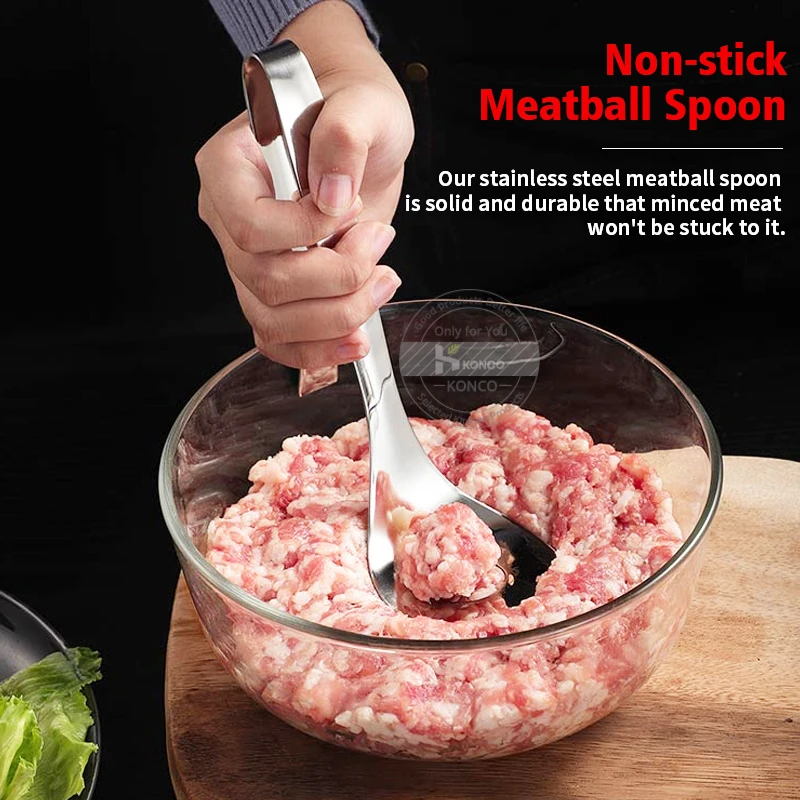 Konco 304 форма из нержавеющей стали для фрикаделек инструмент выдавливания