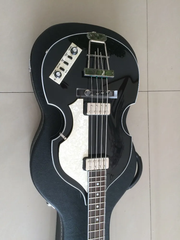 Black Bass OEM завод+ Hofner Современная серия бас разработан в Германии Hofner HCT-500/1-SB бас BB2 3 шт. шеи Hofner - Цвет: Black Bass