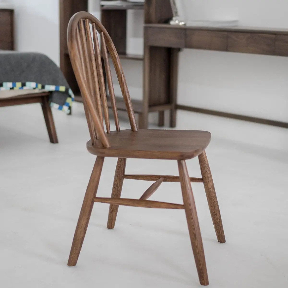 Zakka продуктовый антикварный мебельный стул Кофейня Северный Ercol Италия 60s