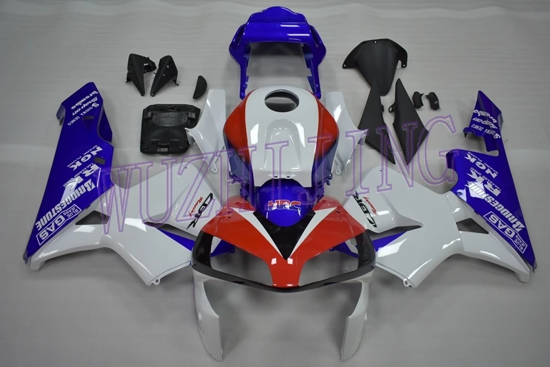 Корпусные детали для Honda CBR600RR 03 набор для всего тела CBR 600RR 2004 сине-белые красный Обтекатели CBR 600RR 2003-2004