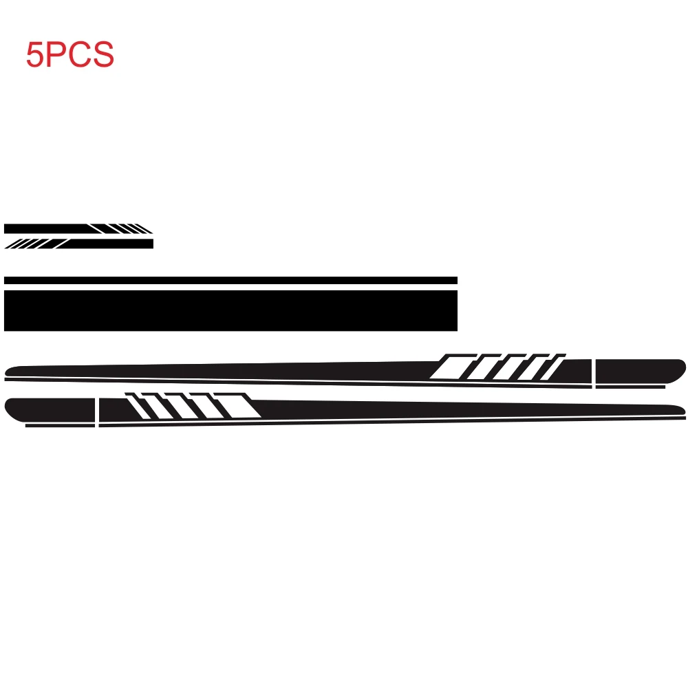 

Fashion sports car racing stripes car stickers to decorate a side door cover rearview mirror line vinyl sticker auto parts