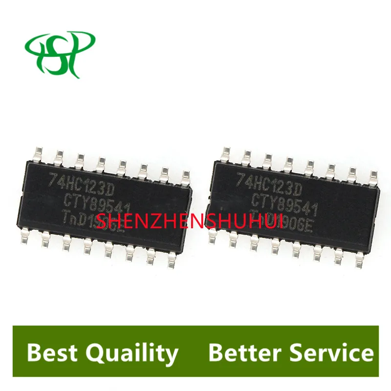

10pcs 74HC123D SOP16 74HC123 SOP SN74HC123 SOP-16