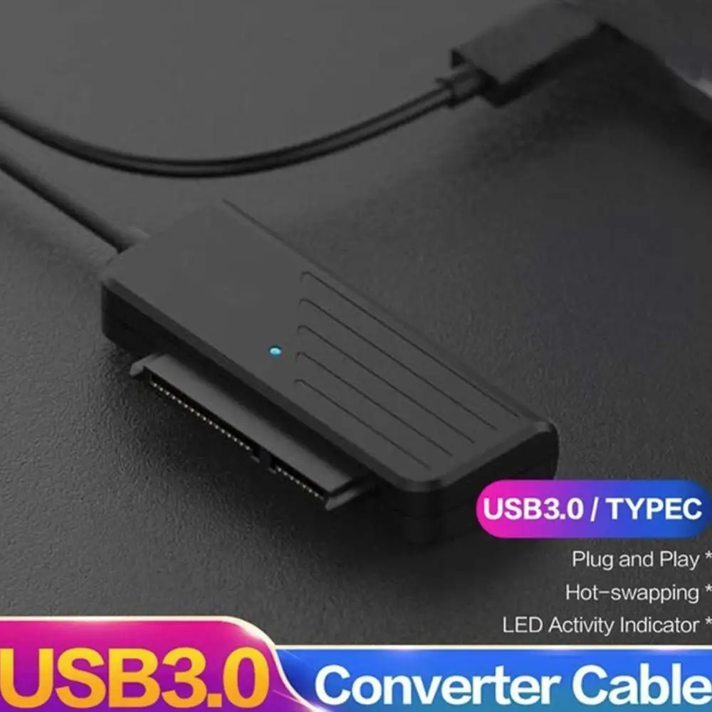 USB 3 0 SATA кабель разъем к адаптеру до 6 Гбит/с 2 5 Внешний жесткий диск 22 Pin Sata III