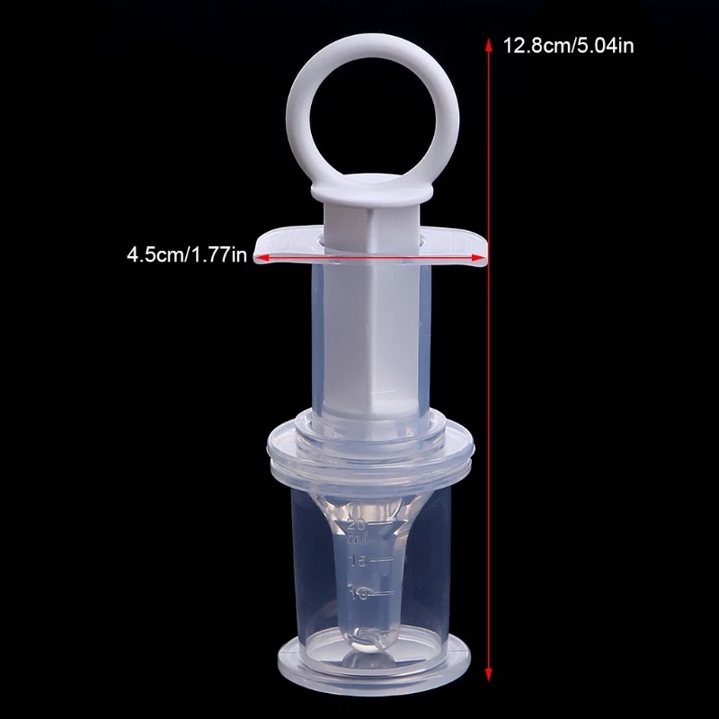 

Baby Needle Feeder Squeeze Medicine Dropper Dispenser Pacifier Feeding Utensils