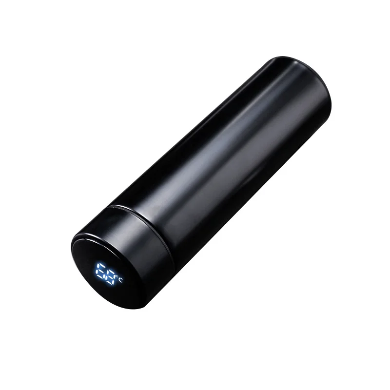 

Intelligent insulation Cup stainless steel frosting touch display temperature men and women portable water cup creative gift