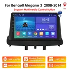 Автомагнитола 2 din для Renault Megane 2 2002-2009, мультимедийный видеоплеер, GPS-навигатор, Android, 2 din, dvd, SWC, Wi-Fi, 4G LTE Plus
