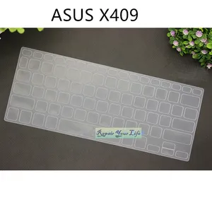 Силиконовый защитный чехол для клавиатуры ноутбука ASUS X409 X409F X409FJ, 14 дюймов, защита от пыли из ТПУ