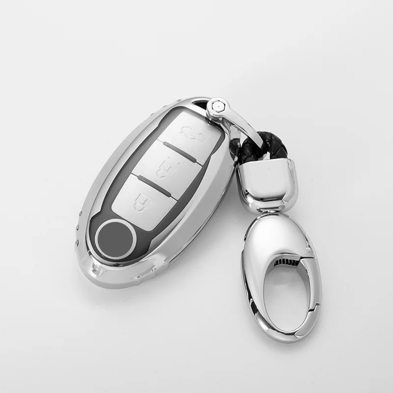 Все включено мягкий TPU чехол для ключей автомобиля для Nissan Tidda Livida X-Trail T31T32 Qashqai March Juke Pathfinder Note Брелок GTR