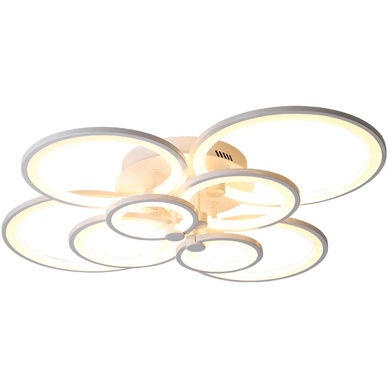 Потолочная люстра светодиодная для гостиной спальни кабинета с дистанционным