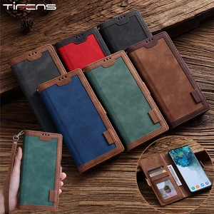 luxury leather magnetic case for iphone 13 12 mini 11 pro xs max xr x 6 6s 7 8 plus flip wallet card holder stand phone cover free global shipping