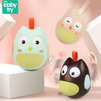 baby toys rattle for toddler 0 24 months doll tumbler roly poly bed bell stroller rattles toys