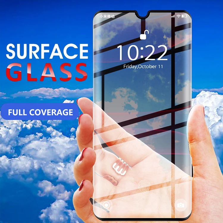 Фото RDCY закаленное стекло с полным покрытием для Xiaomi mi 8 9 lite клеем - купить