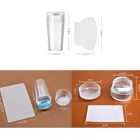 35 шт., трафареты для стемпинга ногтей