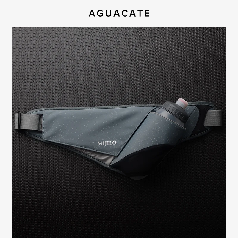 

Pocket Belt Trail Phone Running Bag With Bottle Hidden Belt Bag Gym Running Pouch Fanny Pack Men Hardlopen Sport Bags BJ50PB